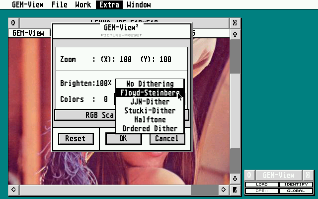 GEM-View atari screenshot
